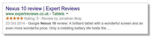 Online Review of the Google Nexus 10.
