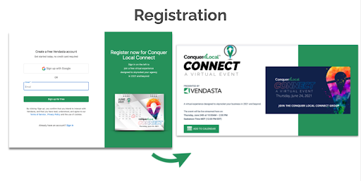 conquer local connect even registration