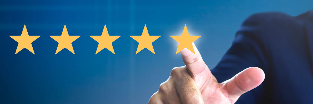 Image showing five star ratings