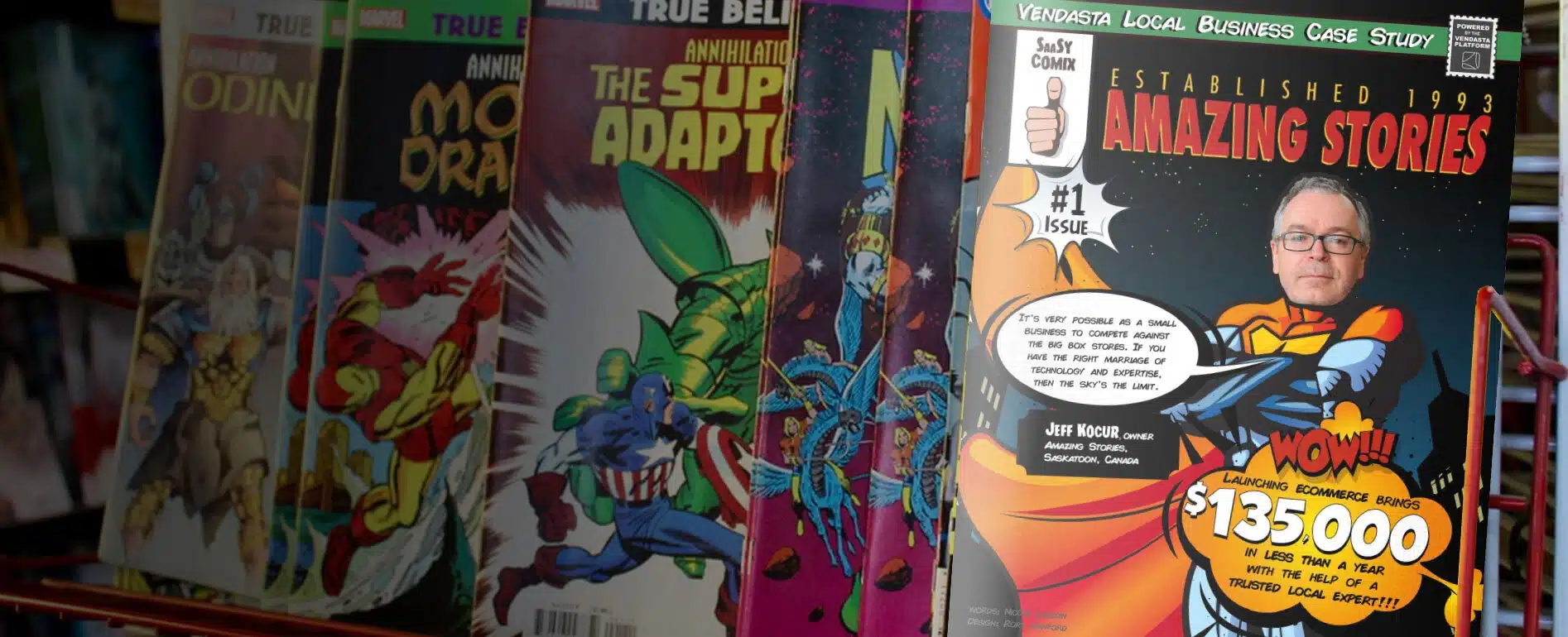 Local Business Case Study: Amazing Stories