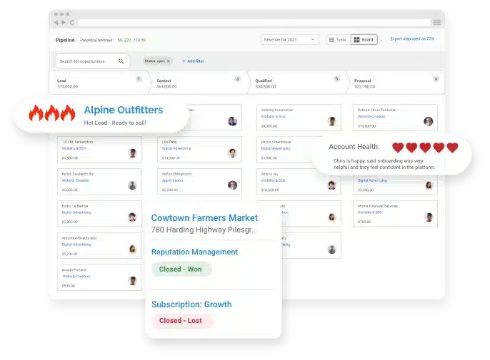 lead response time: CRM