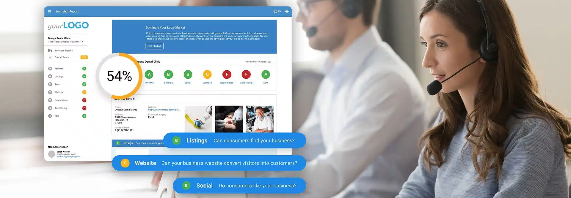 Improve Sales Outbound Calls With Vendasta’s Snapshot Report