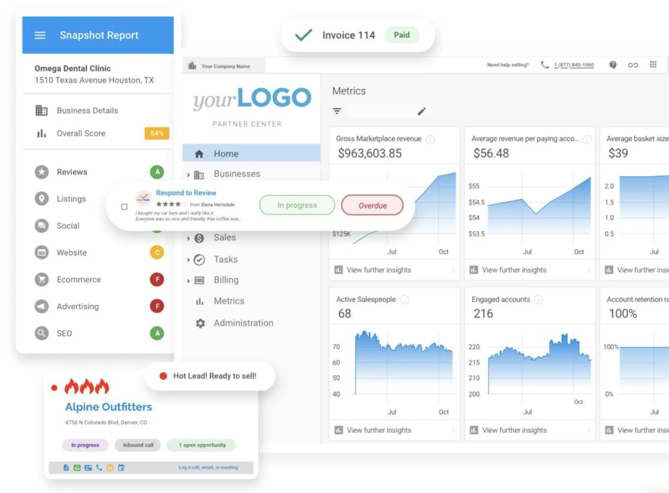 White label platform: Vendasta