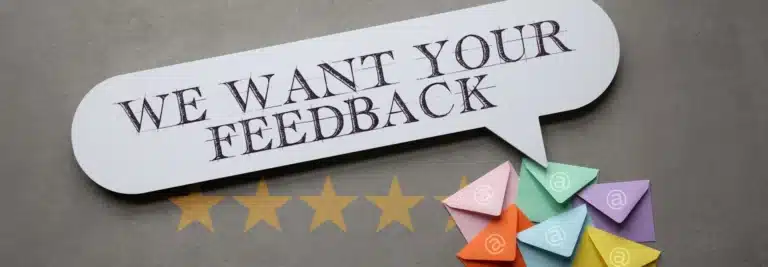 reviews by email: Examples & templates