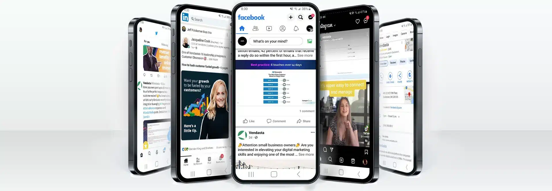 How to effectively manage multiple social media accounts for SMB clients