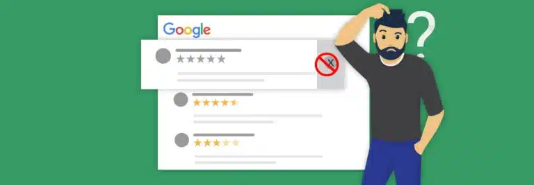 can’t delete a Google review