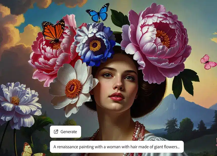 predictive vs generative AI: Adobe