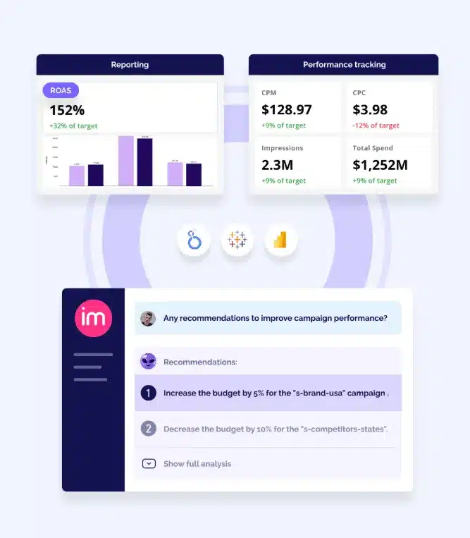 predictive vs generative AI: Improvado