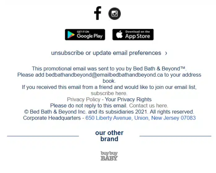 If someone wants to opt-out, remove them immediately