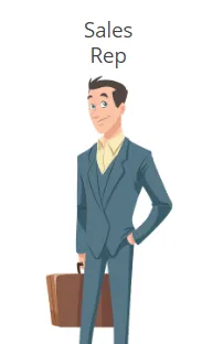 sales rep