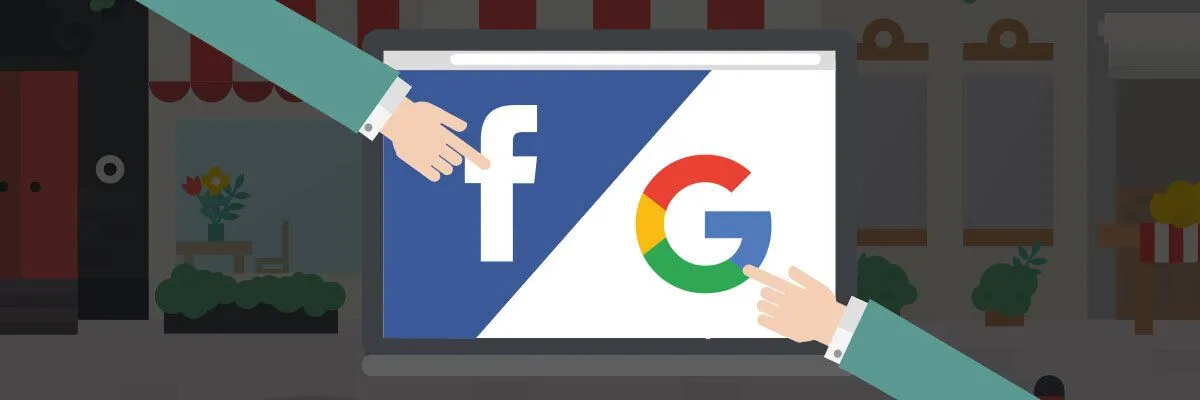 facebook & google