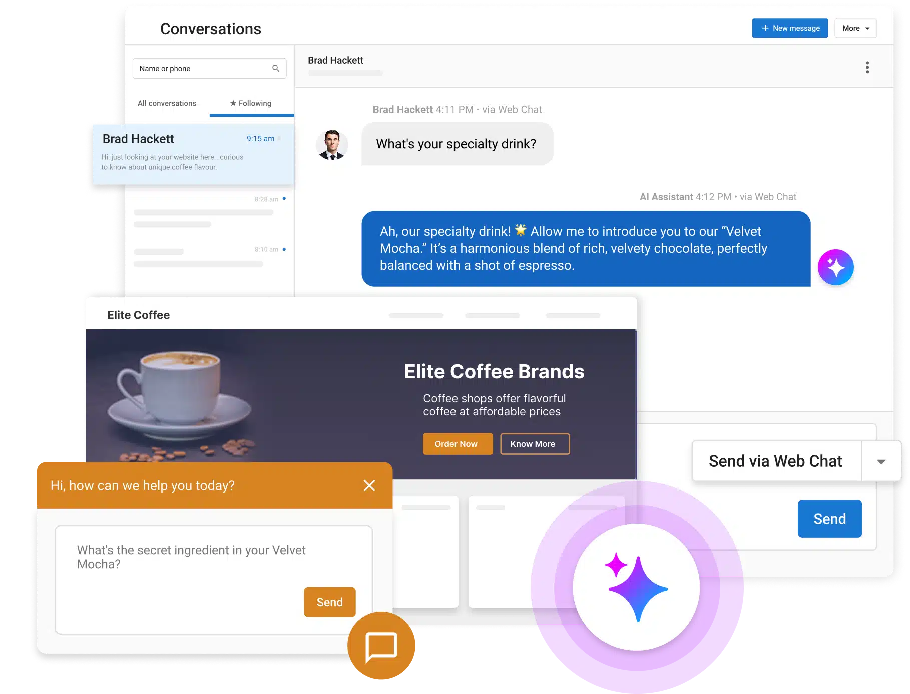 Automated lead capture: Conversations AI