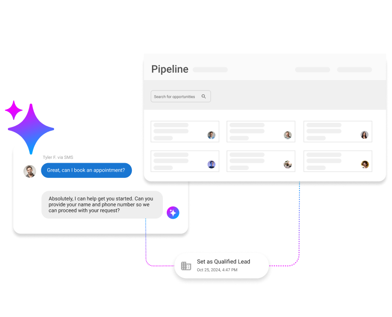 Automated lead capture: AI CRM sync 