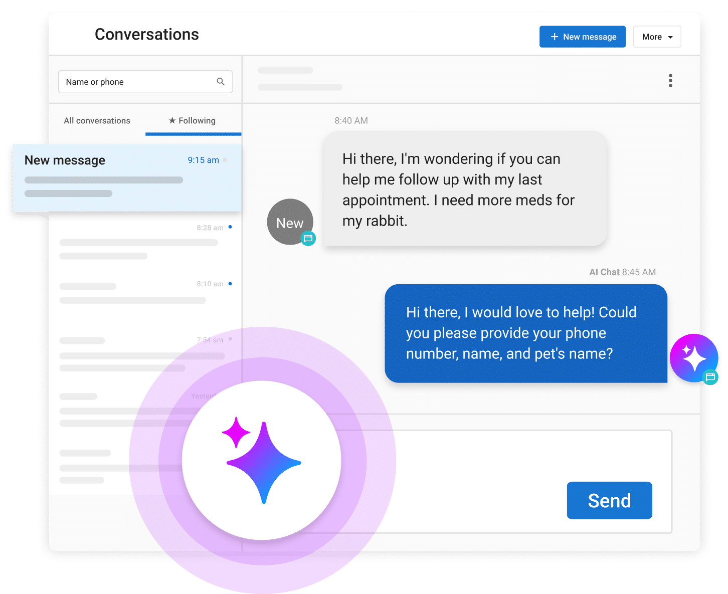 Conversations AI - Scheduling Appointment 
