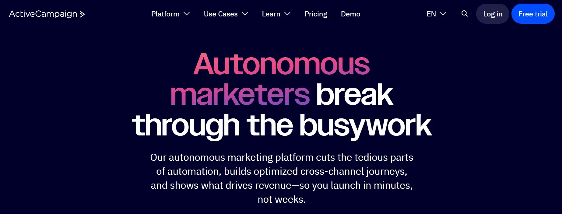ActiveCampaign - marketing tools for agencies serving small businesses