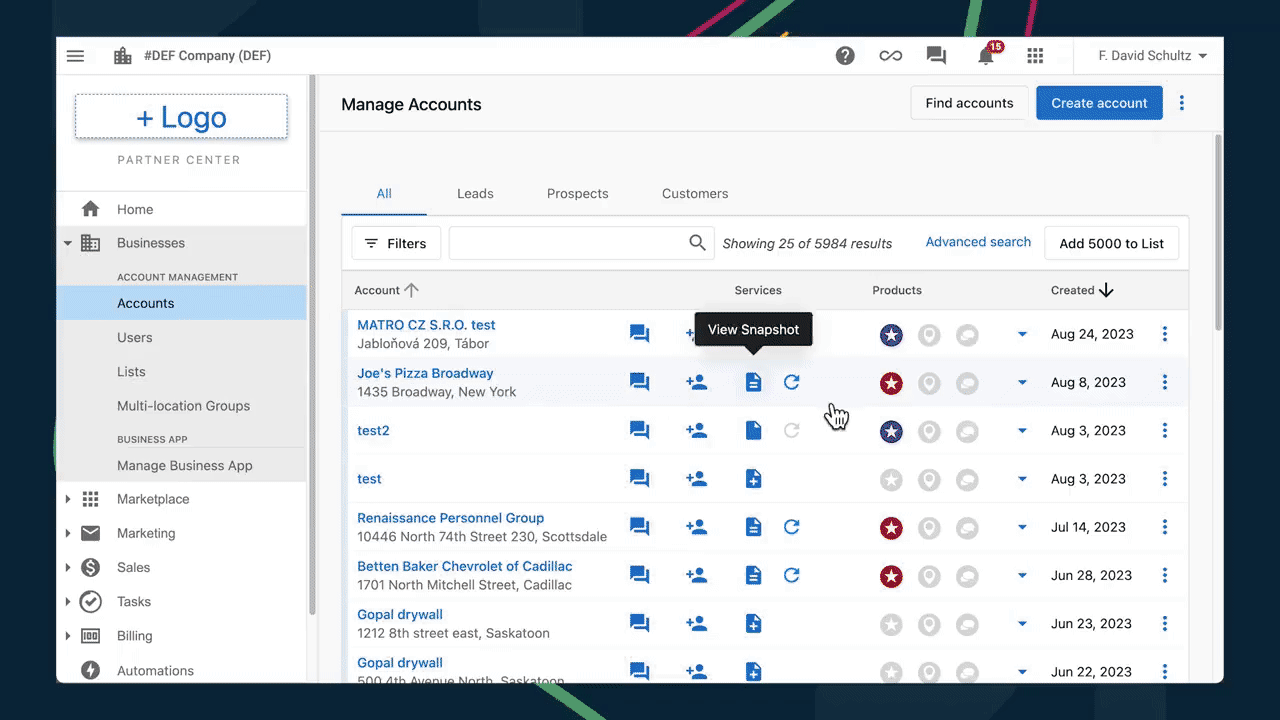 When building client orders, you can easily pinpoint the perfect add-ons linked directly within the product listings. 