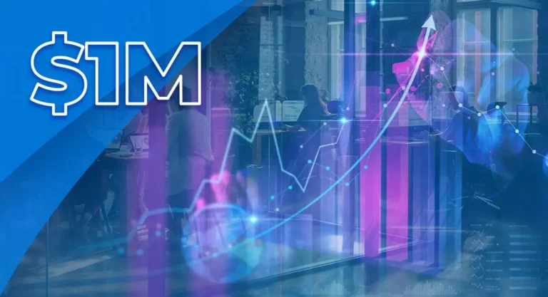 Upward revenue graph illustrating marketing agency growth strategy success