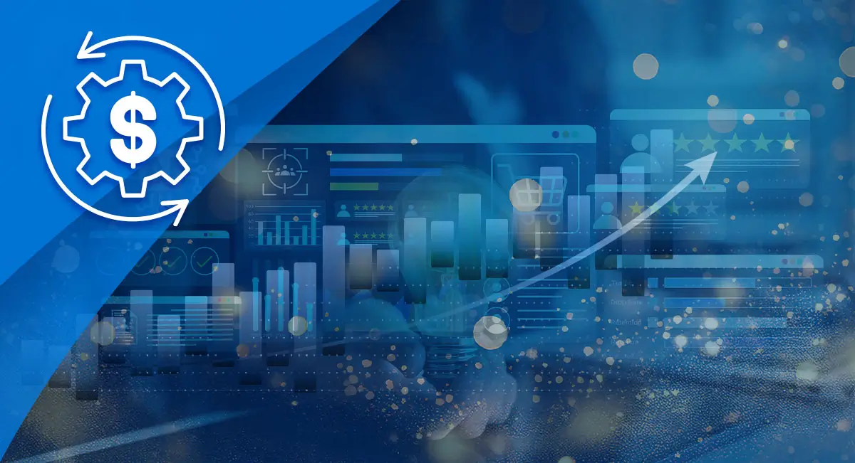 Revenue growth visualization illustrating predictable recurring revenue for agencies using Vendasta