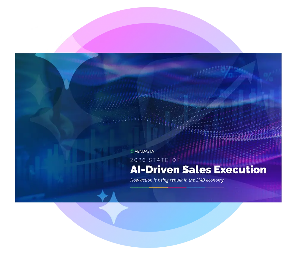 Ebook cover highlighting 2026 trends in AI-driven sales execution and AI-native CRM technology.