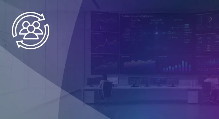 the-retention-layer-why-ai-is-key-to-modern-saas-customer-retention-vendasta AI-driven analytics dashboard illustrating how data supports modern SaaS customer retention strategies.