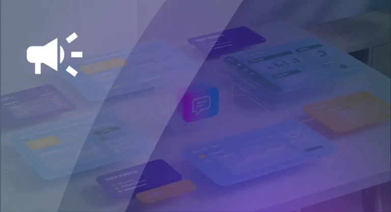 conversational AI AI-powered business communication platform displaying messaging, CRM, and reputation management modules.