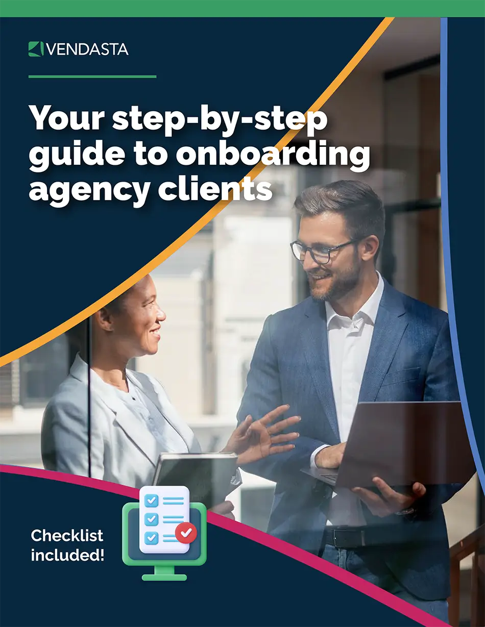 A step-by-step guide to onboarding agency clients, ebook, Vendasta