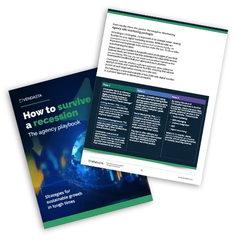 How to survive a recession, Agency playbook, Vendasta