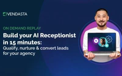 Build AI Agency Receptionist | Lead Generation | Vendasta Webinar