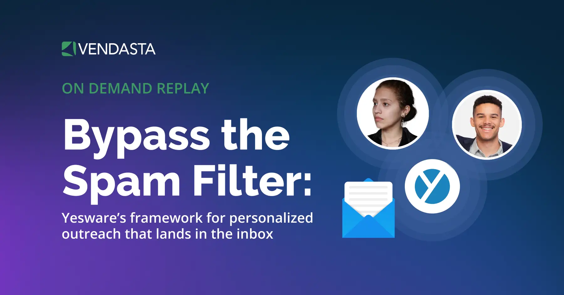 Vendasta Yesware Webinar | Full guide for personalized campaigns & spam-free email deliverability