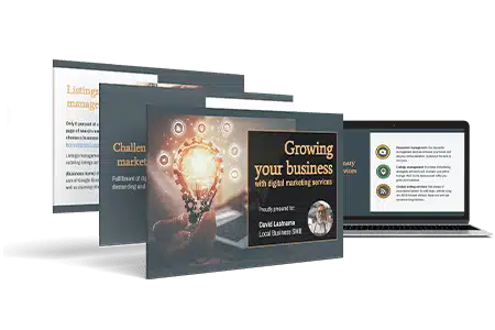 Rebrandable marketing services sales deck