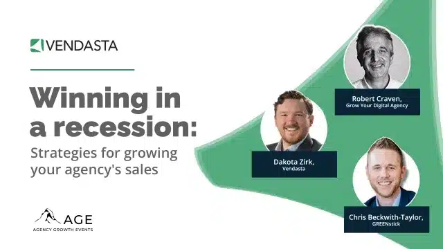 Winning recession agency sales strategies