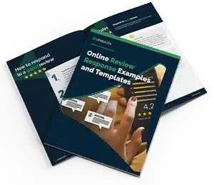 online review response example and templates