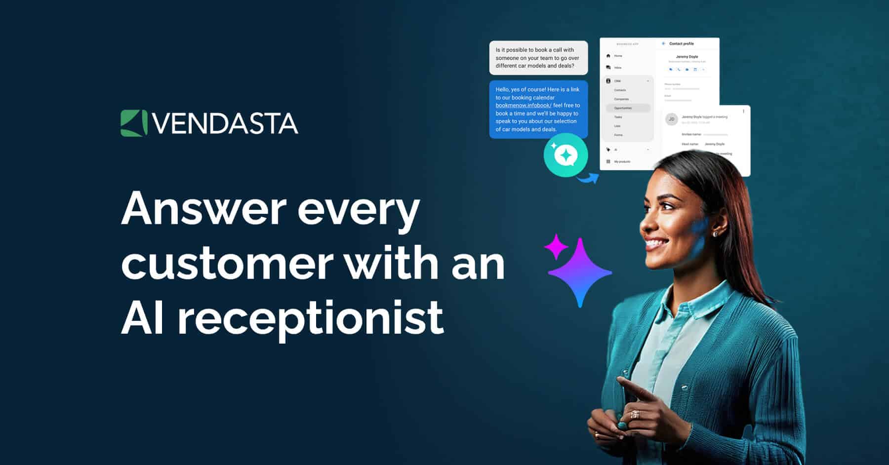 Answer Every Customer with an AI Receptionist
