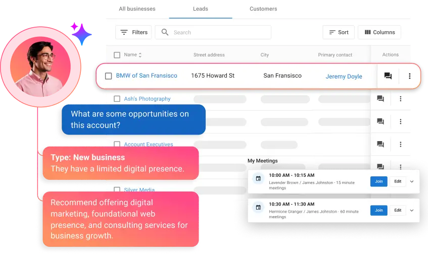 Vendasta AI Sales Assistant - CRM AI