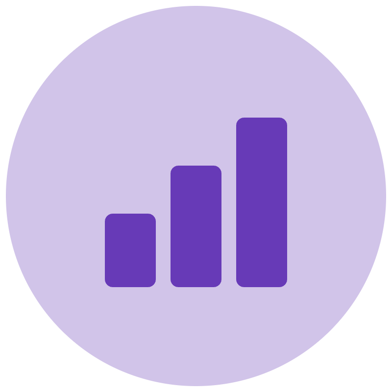 Person with upward arrow symbolizes growth or progress.