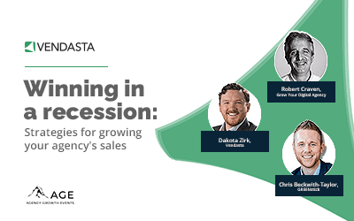 Winning in a recession: Strategies for growing your agency’s sales