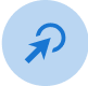 mouse click arrow with circle