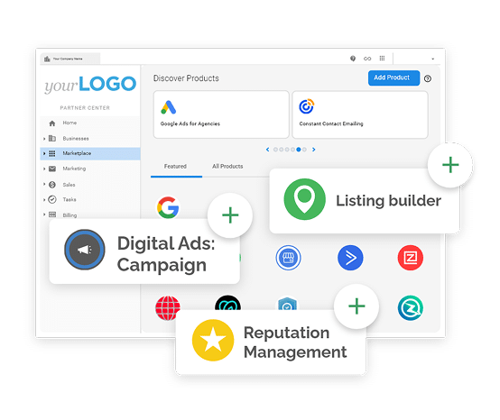 Resellable digital products and services