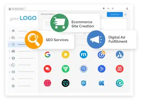 chatbot with options for messaging