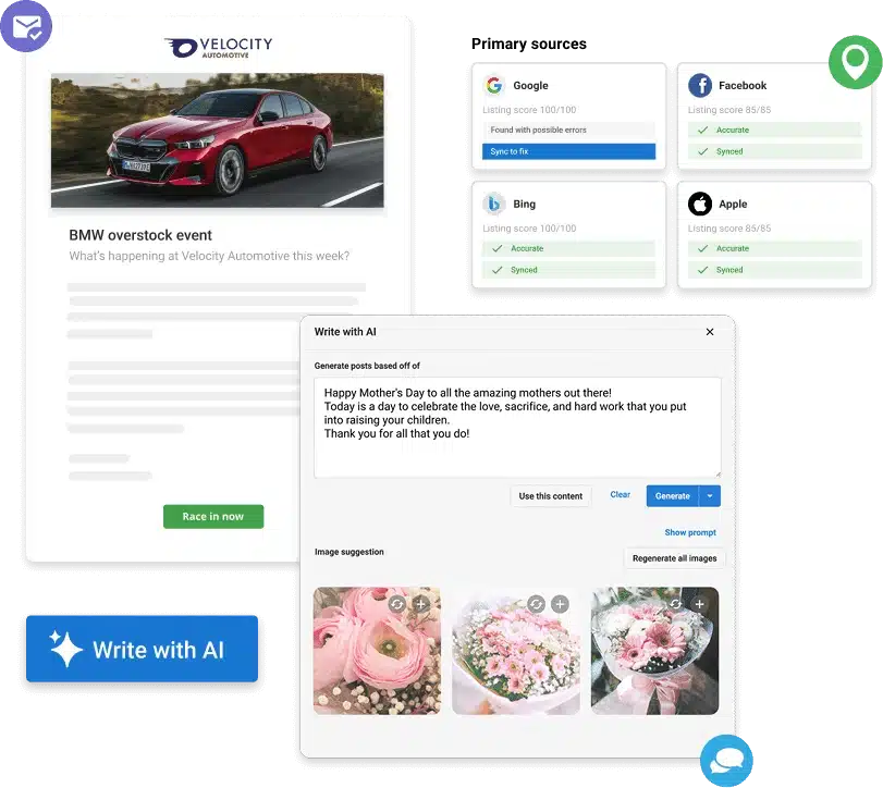 Social campaigns with AI