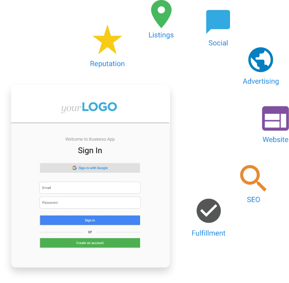Single sign on, white-label client app