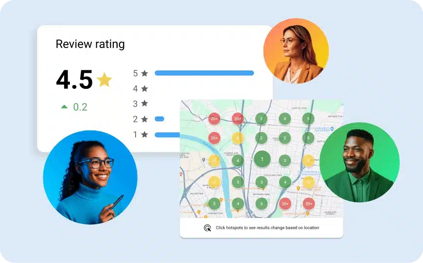 AI Workforce assisting with business information