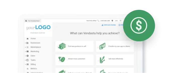 Earn a commission with Vendasta