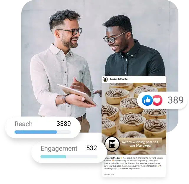 Social media engagement