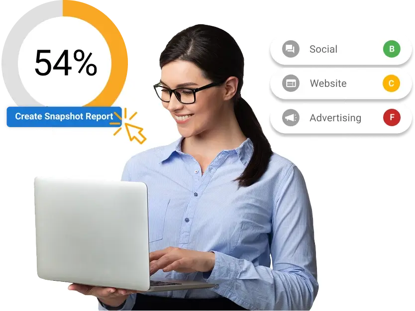 Snapshot report, sales intelligence software