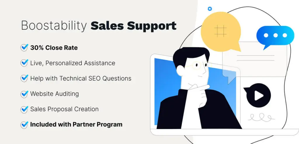 Boostability Sales Support