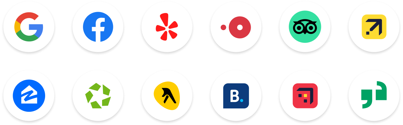 Manage reviews across multiple sites