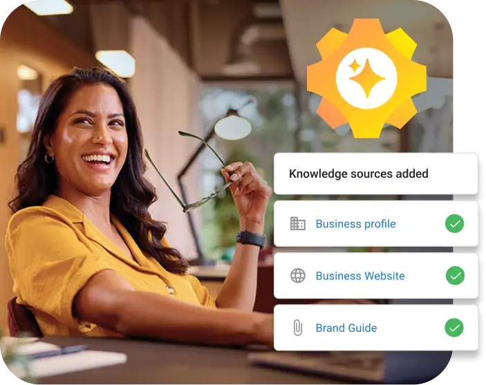 AI Reputation Specialist Setup service connects all your business properties and content