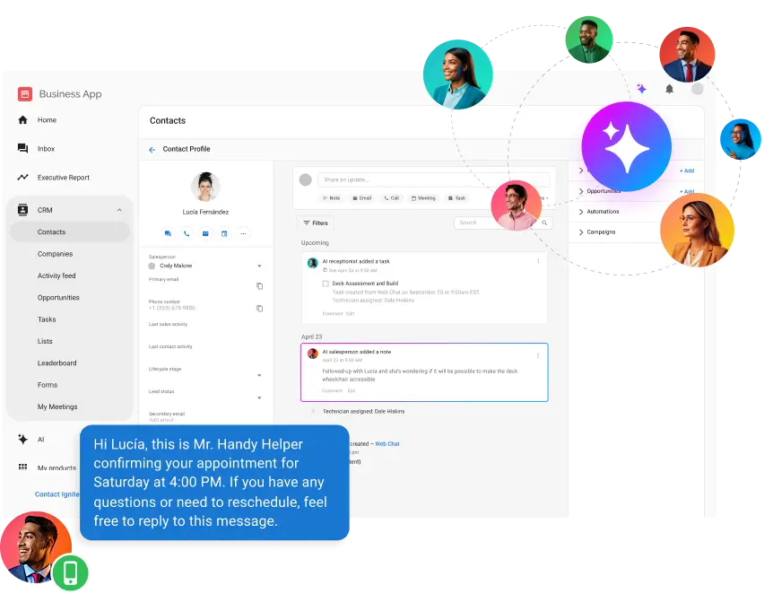Vendasta Business App with AI Employees