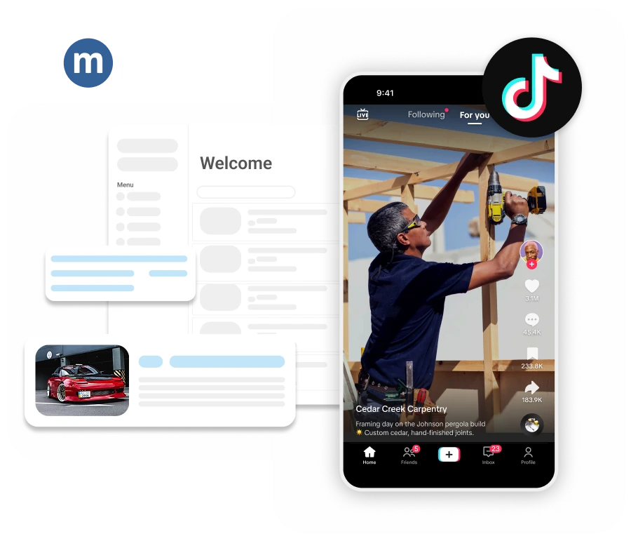 Vendasta MatchCraft and TikTok integration